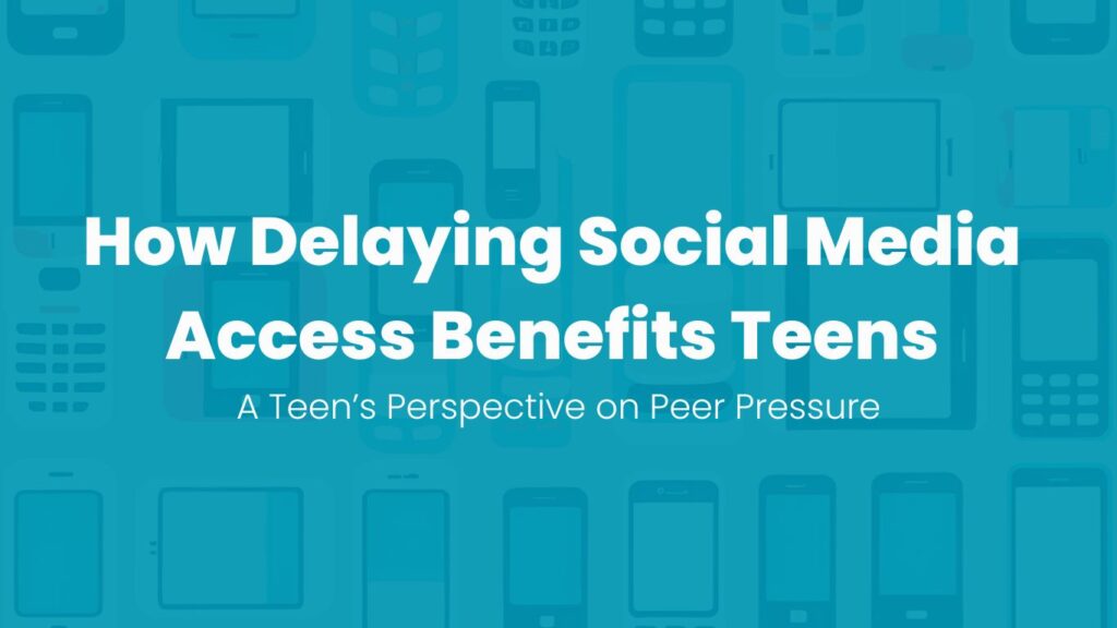 Teen discussing the impact of delaying social media access